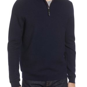 Ted Baker London Navy Pullover Sweater, Size 4 US L